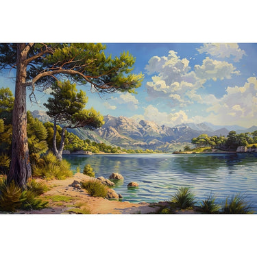 Landscape Framed Painting Wall Art